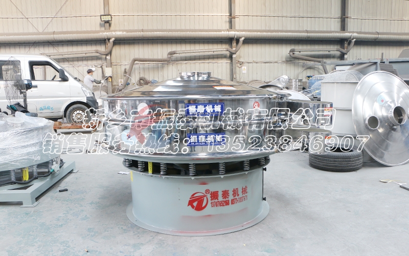 旋振篩在二氧化硅料漿過濾除雜中起到重要作用