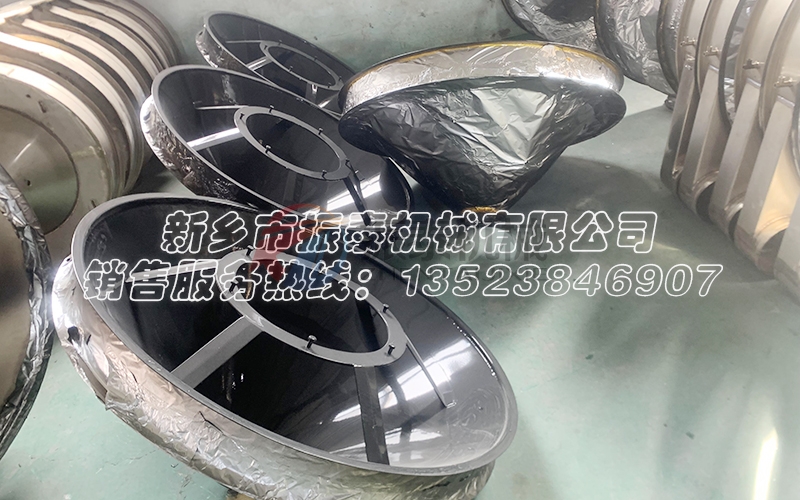 有機鍺粉特氟龍振動篩內部細節